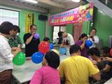 學員將可能與伴侶間發生衝突的言語或表情畫在氣球上